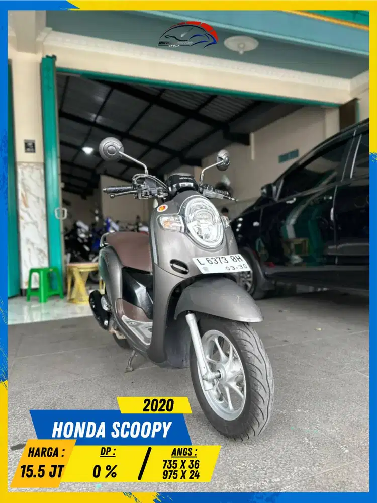 HONDA SCOOPY 2020 MESIN DIJAMIN AMAN HIKMAH MOTOR KEPUH