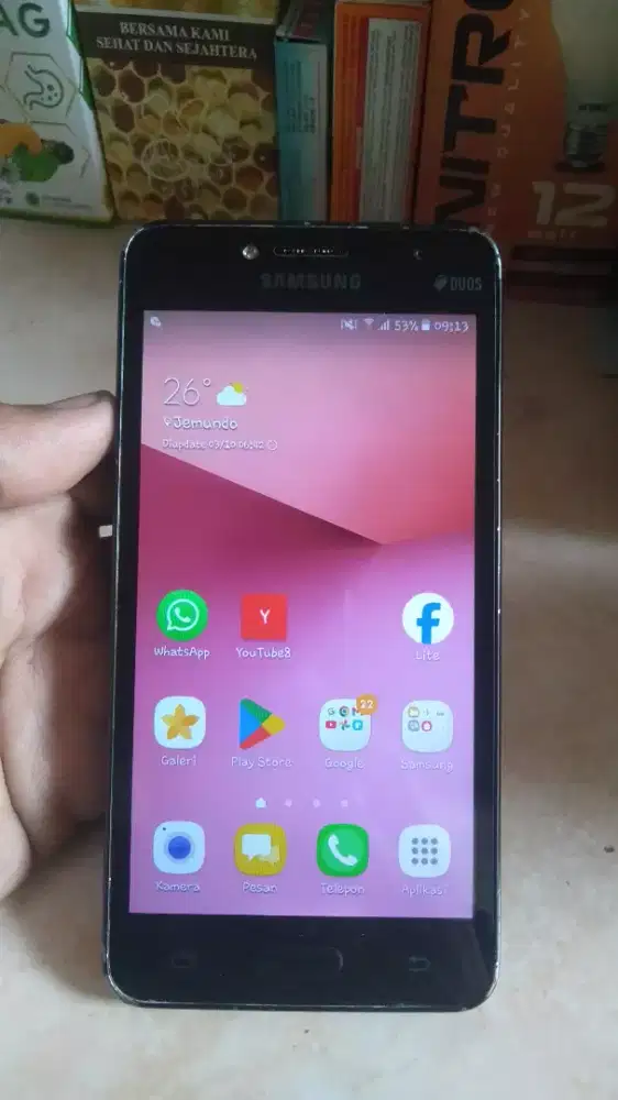 Hp samsung j2 prime 4G lte
