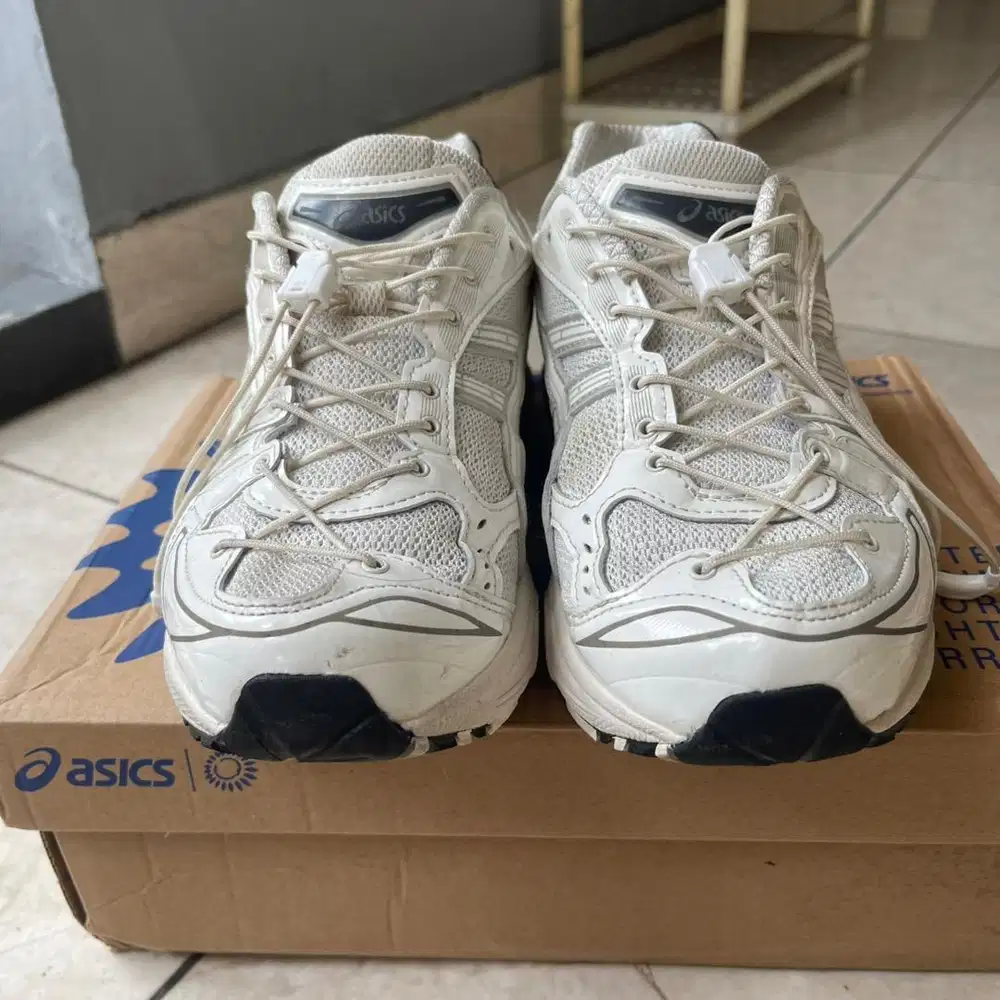 Sepatu sneakers asics gel kayano 14 infinite pack white putih