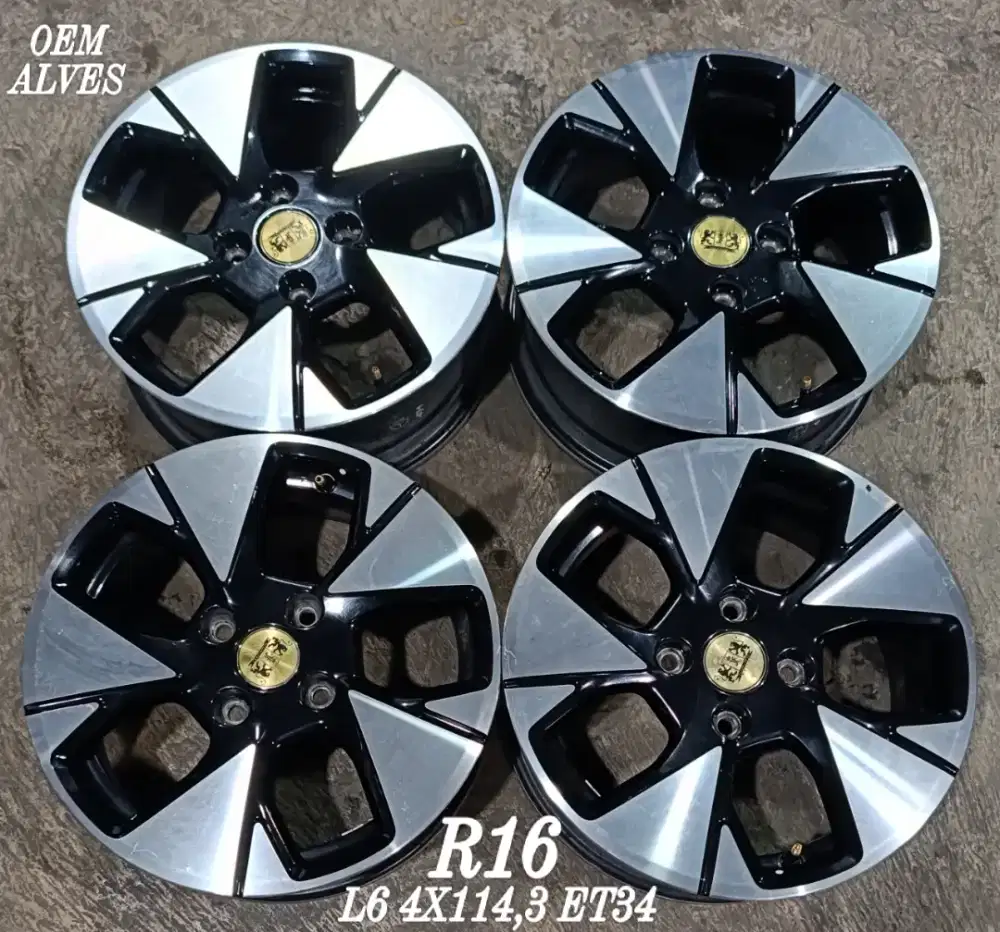 Jual velg oem alvez r16 4x114,3 avanza xenia livina dll