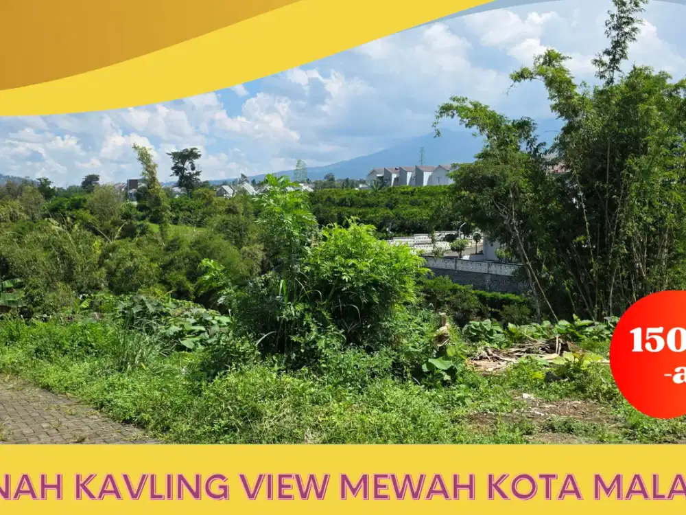 Tanah SHM 78m² Akses Mudah Dekat Taman Merjosari