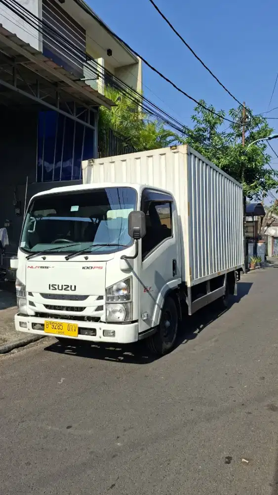 Isuzu ELF NLR LX 100ps engkel long box besi orsinil