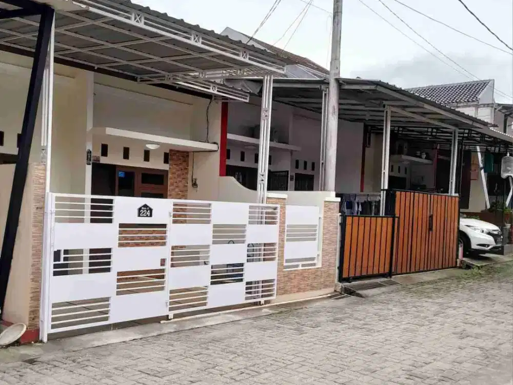 Rumah cluster dalam komplek P&K dekat Bintaro sektor 9