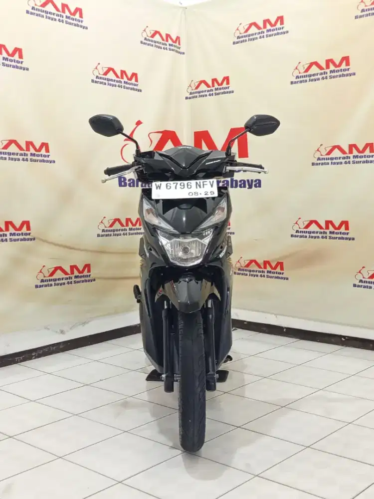 Honda Beat Eco Tahun 2019 warna Hitam glossy