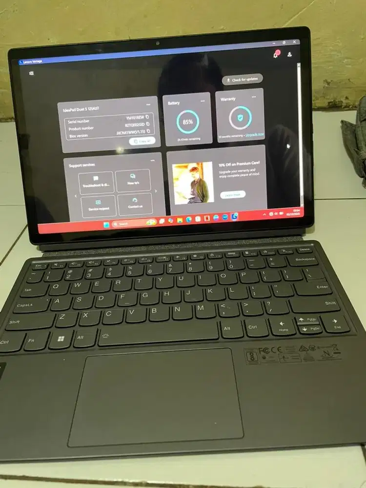 Bisa COD Lenovo DUET 5i core i5 ram 16gb yg serius aja