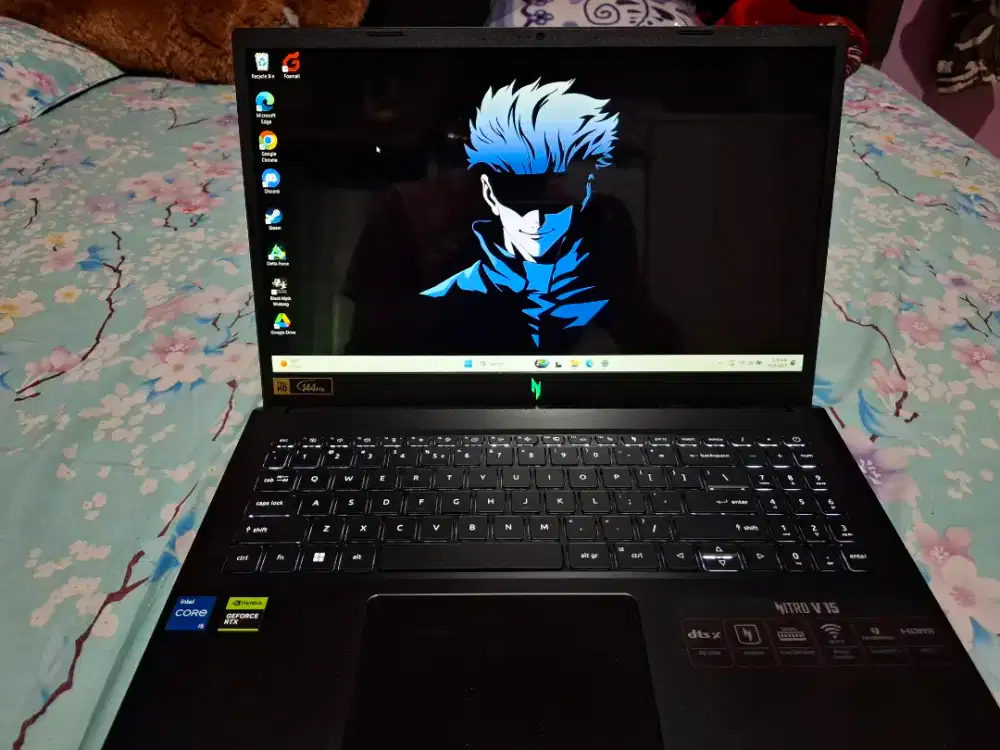 Laptop Gaming Acer Nitro V15 i5-13420H RTX 4050 SSD 1TB RAM 16GB