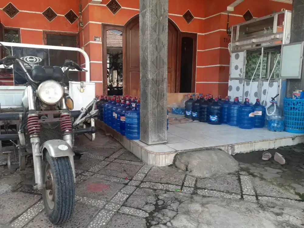 Dijual Rumah (BU) Bonus Usaha Air Isi Ulang