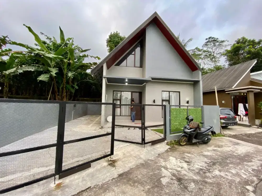 Rumah Cantik Full Bata Merah – Desain Industrial Modern, Siap Huni!