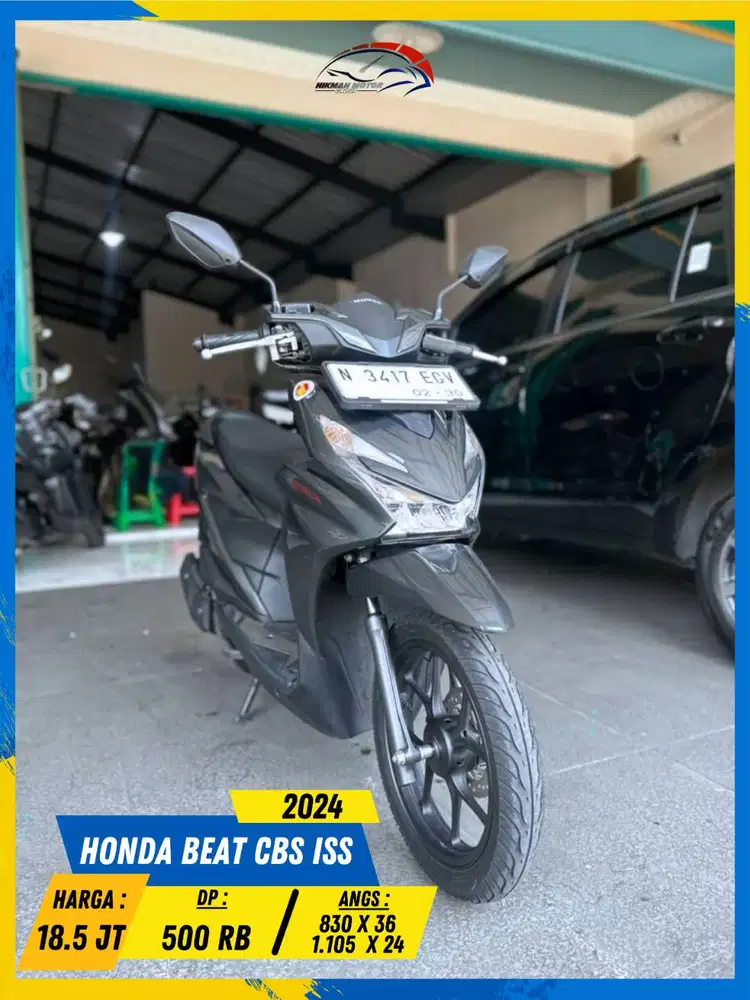 HONDA BEAT CBS ISS 2024 LIKE NEW MASZEHH HIKMAH MOTOR KEPUH
