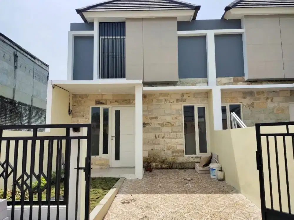 2Unit Rumah Baru on Progress 70% di Tambak Medokan Ayu, Rungkut, Sby