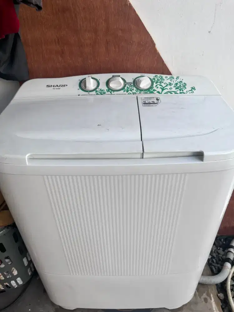 JUAL MESIN CUCI SHARP 2 TABUNG TIPE EST65M