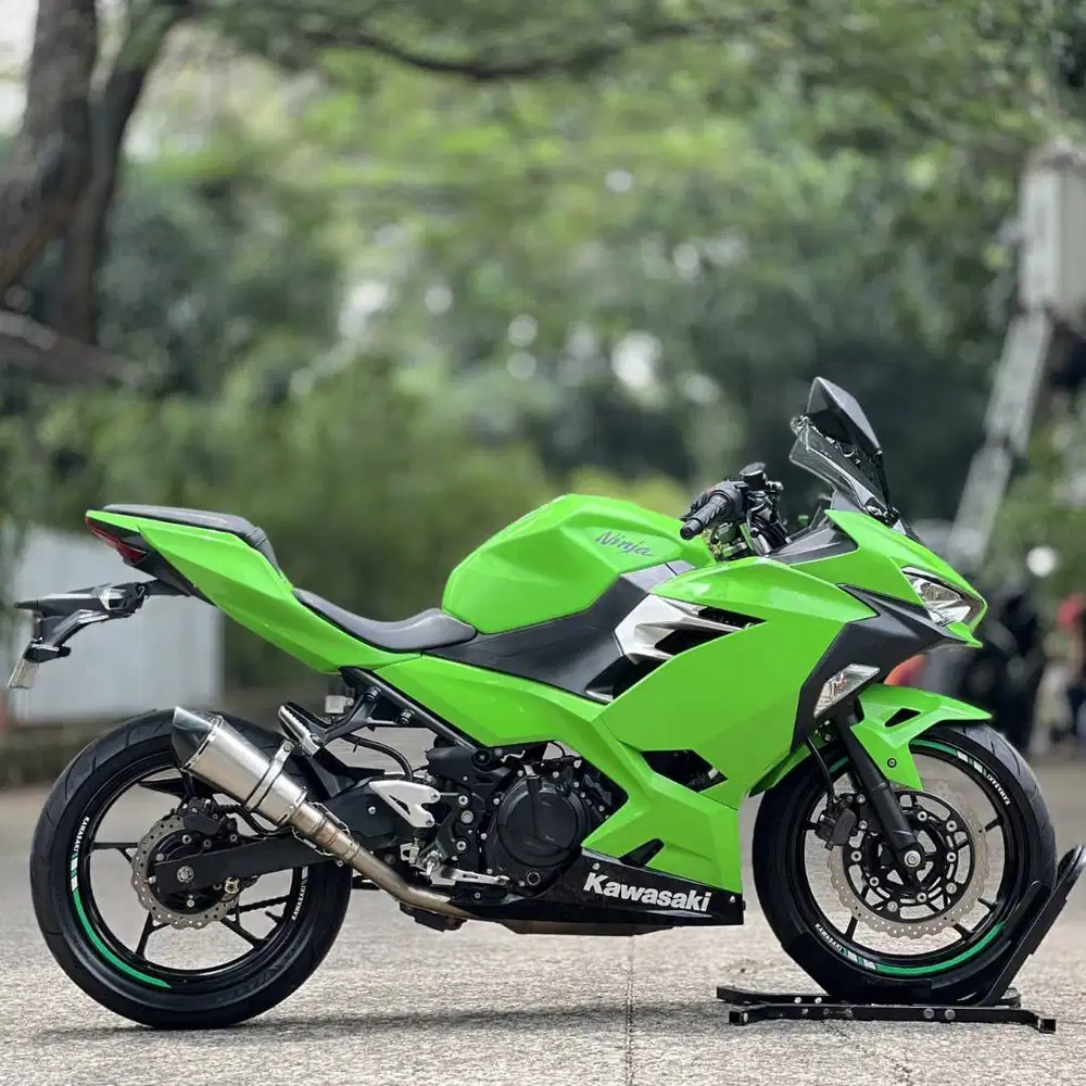 KAWASAKI NEW NINJA 250 FI HIJAU 2018 KM 11K PAJAK PANJANG SUPERB