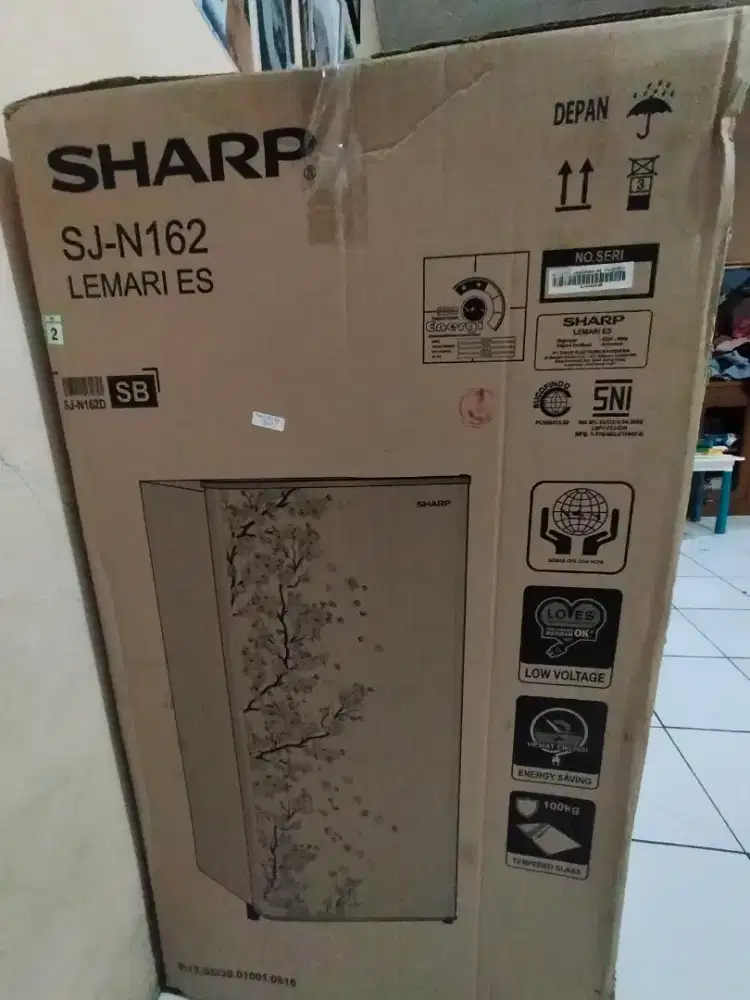 Kulkas Sharp 1 Pintu like new