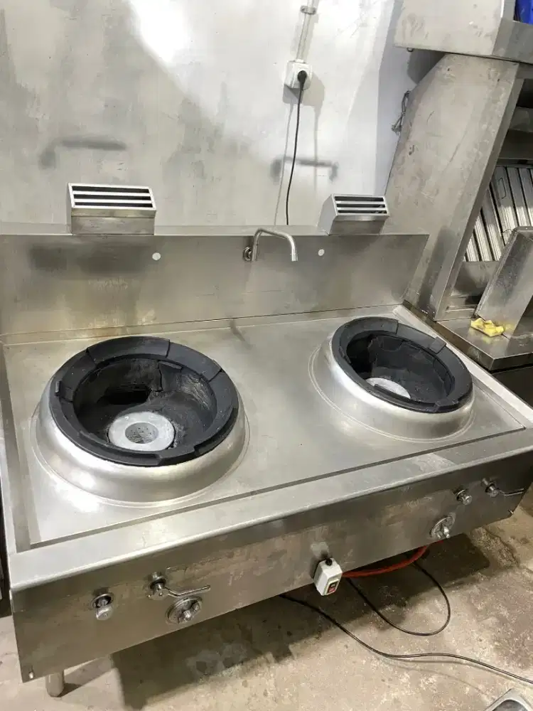 Kwali range double dengan blower besar