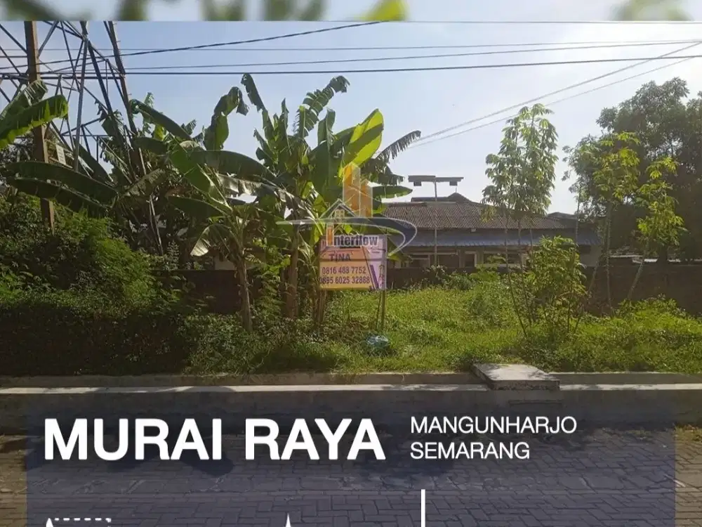 JUAL TANAH SIAP DIBANGUN DI MURAI, DEKAT UNDIP