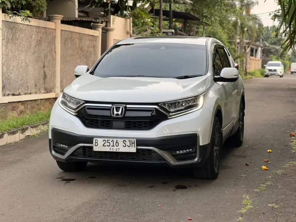 Honda New Crv Turbo Prestige 1.5 Sensing 2022 Putih SIAP PAKAI