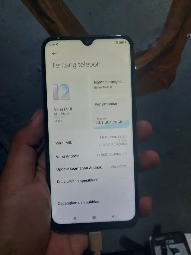 Redmi not 8 ram 6/128