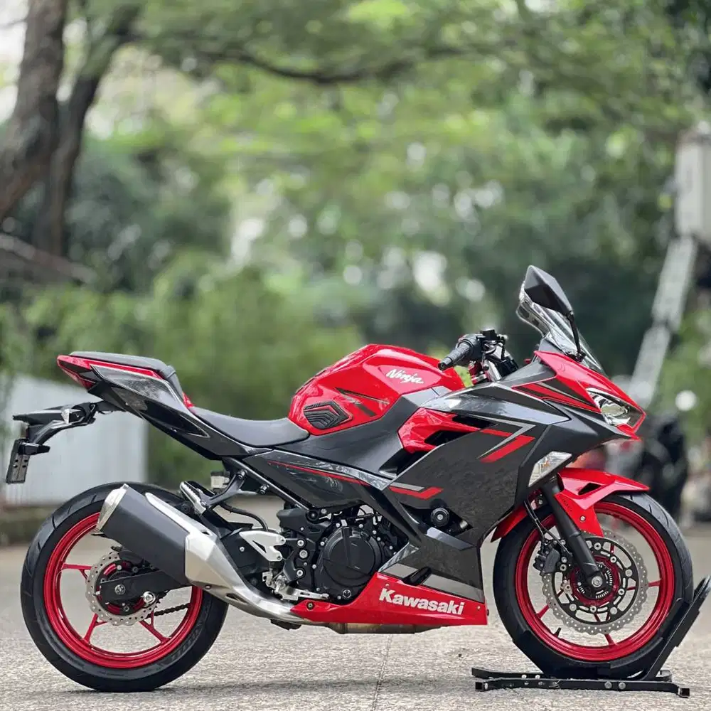 KAWASAKI NEW NINJA 250 FI ABS MDP SMARTKEY MERAH 2019 KM 9K PAJAK ON