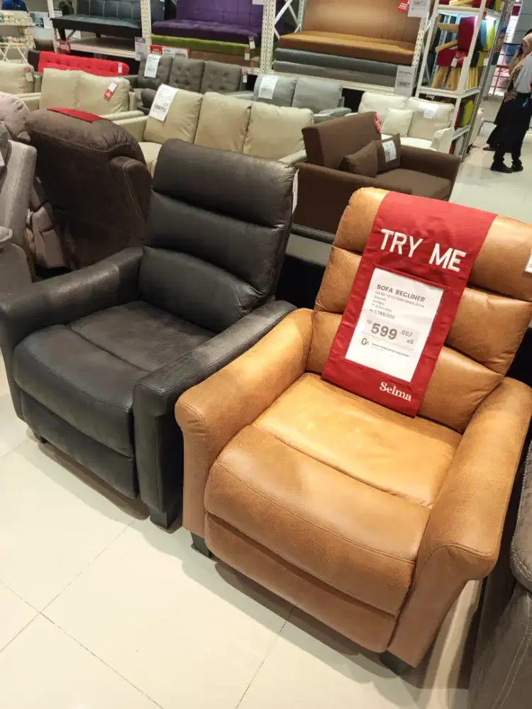 Sofa recliner murah