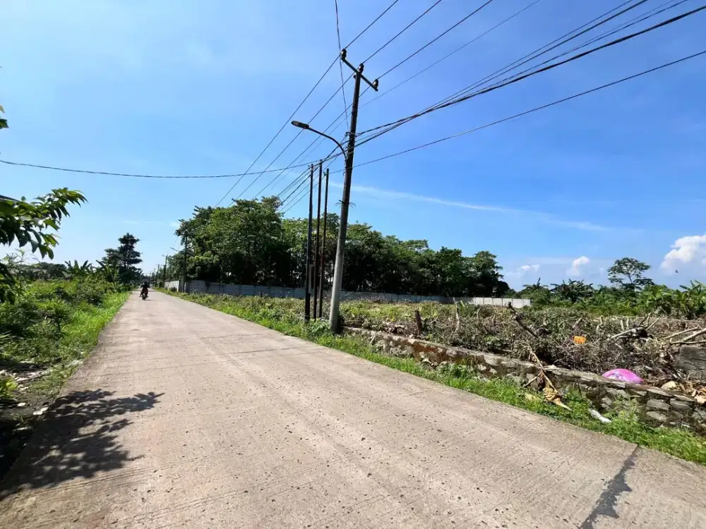 Tanah kavling murah dekat dengan Stasiun Jatake