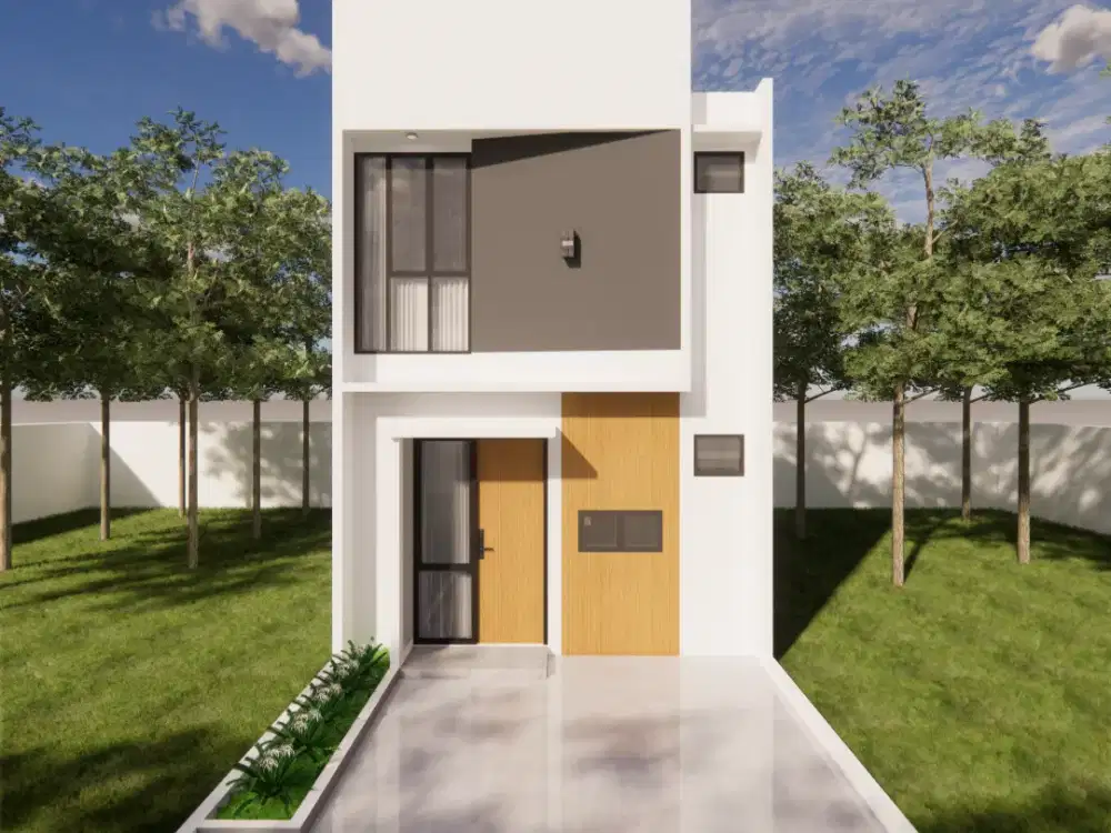 Rumah Modern Minimalis 2 Lantai Siap Huni di Kota Bekasi