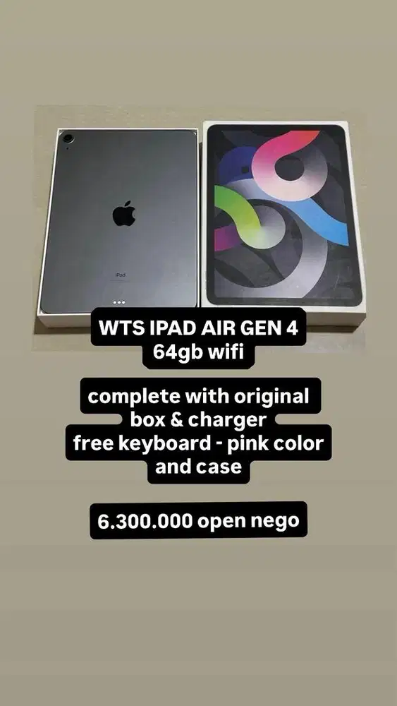 Apple Ipad Air 4th 2020