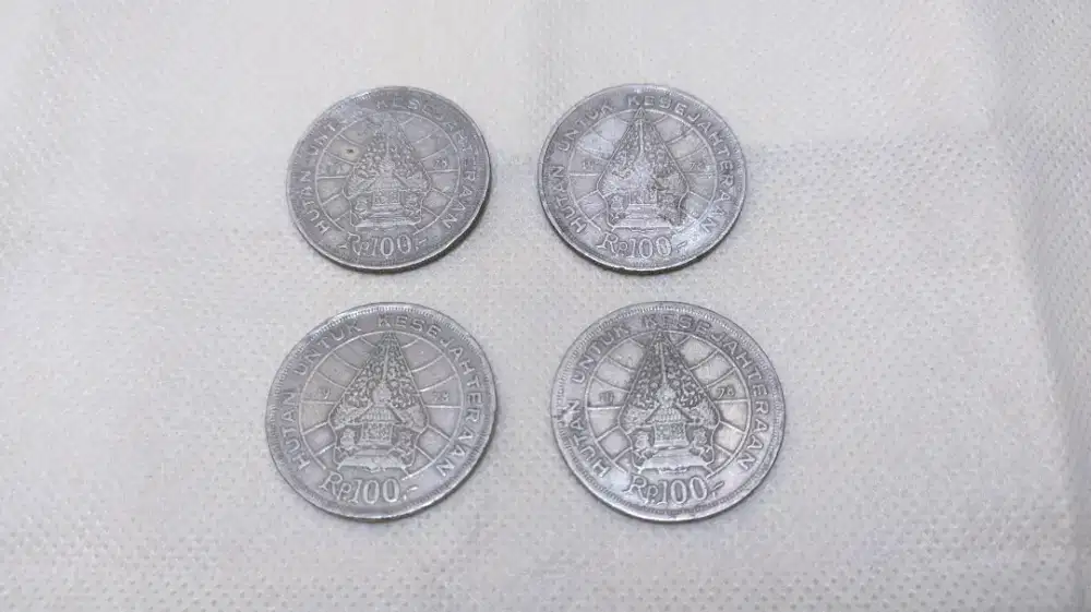 Koin wayang 1978 Rp 100