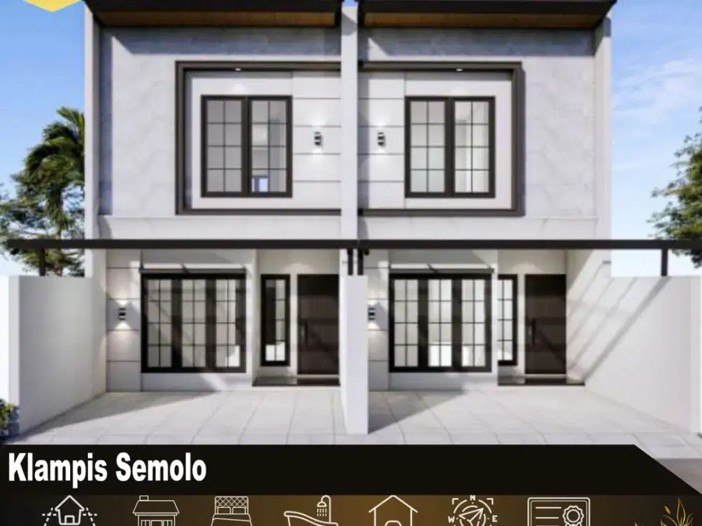 Dijual Rumah Klampis Semolo Surabaya