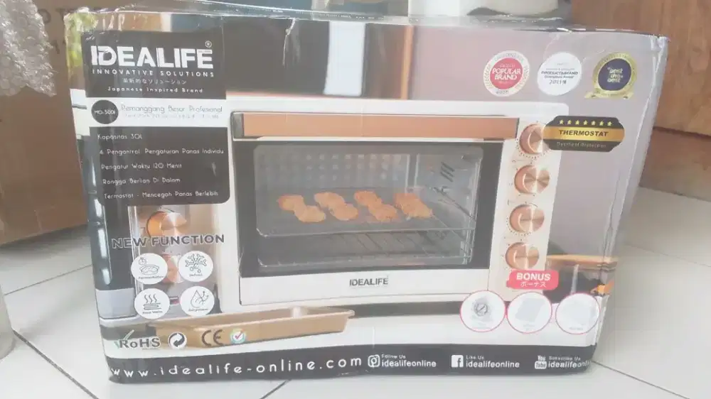 Oven listrik kondisi baru