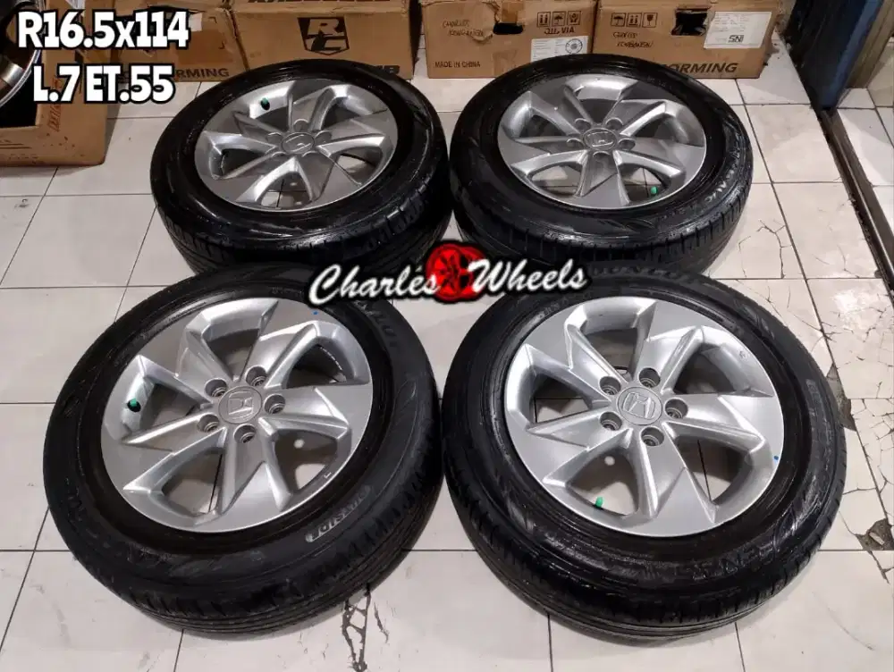 Jual velg + ban oem brv r16 5x114,3 grandmax innova ertiga dll