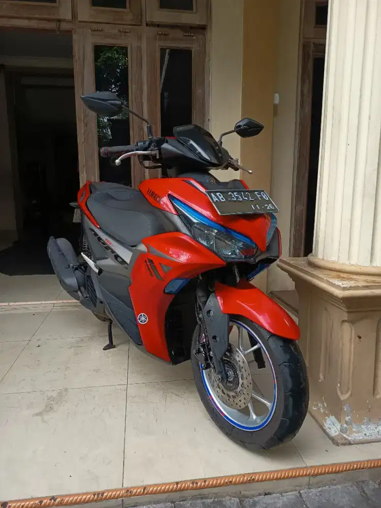 Aerox all new hitam merah 2021 Gbm