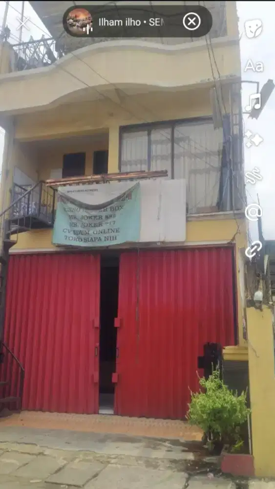 Ruko 3 Lantai pemanen