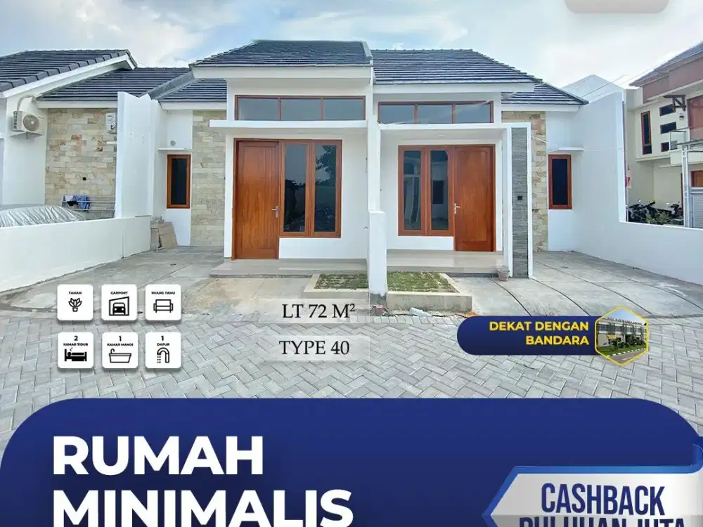 RUMAH 1 LANTAI DI BOLON COLOMADU SOLO DEKAT BANDARA