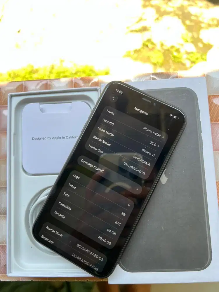 IPHONE 11 64GB RESMI IBOX