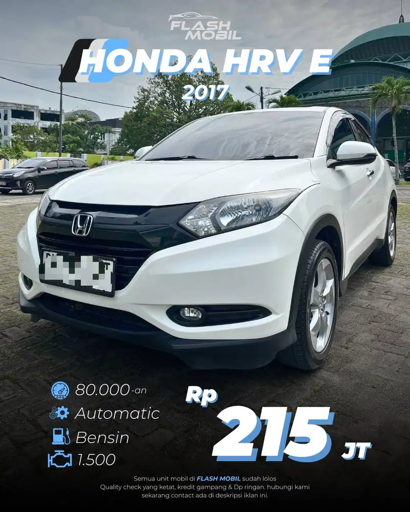 Honda HR-V E 1.5 Matic 2017