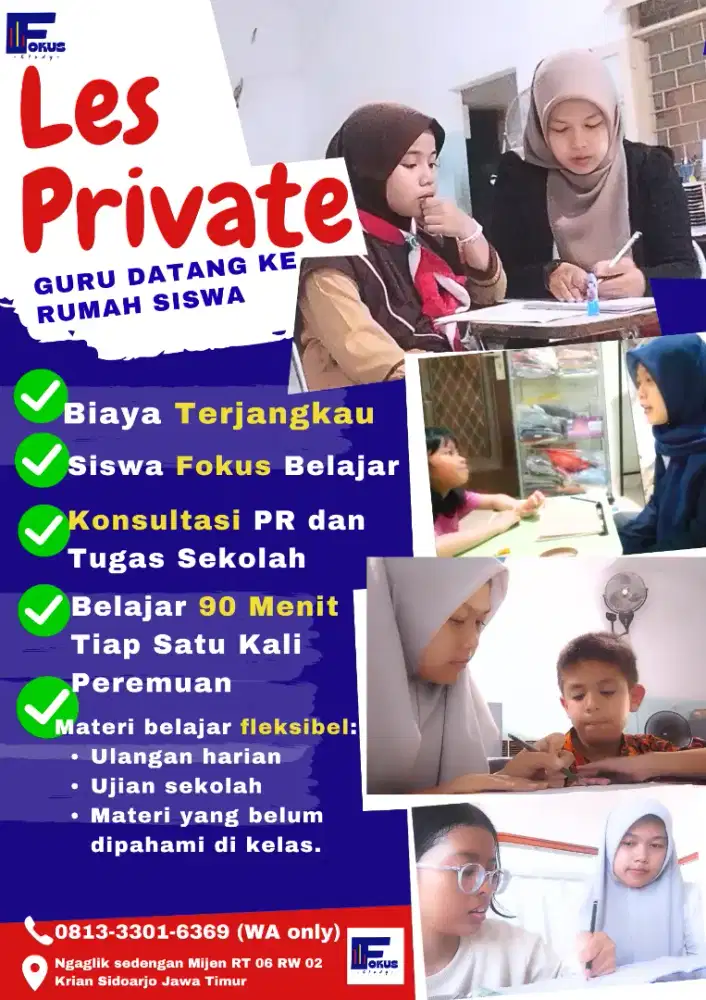 Les privat murah terbaik