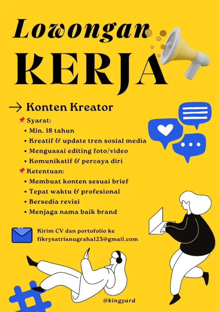 DIBUTUHKAN SEGERA
