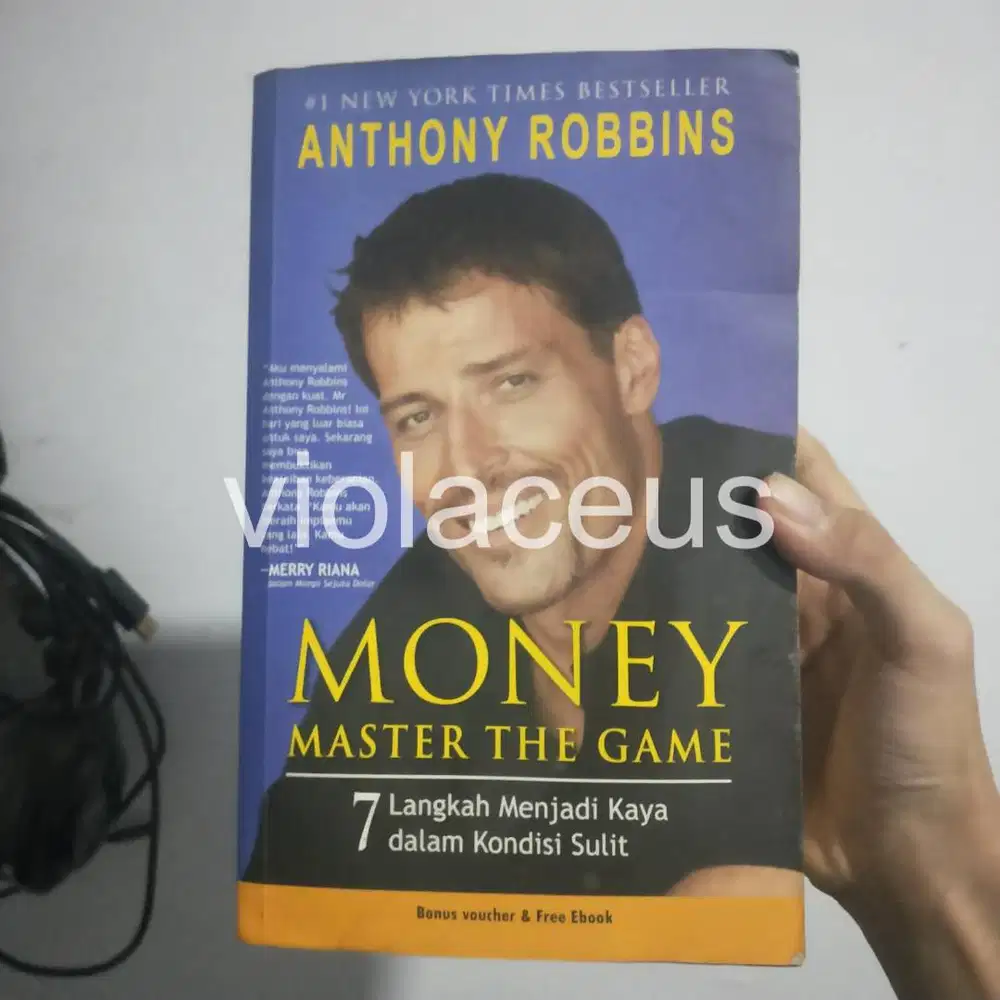 Money Master the Game : Anthony Robbins - Original Preloved Prelove Pr