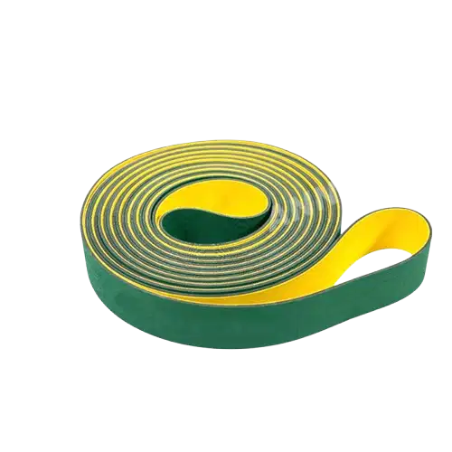 FLATBELT HIJAU KUNING HABASIT BELT/ PABRIK KERTAS, KAYU dsb/ Flat Belt