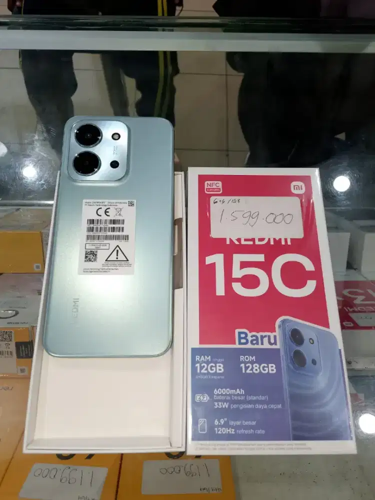 REDMI 15 RAM 6/128GB