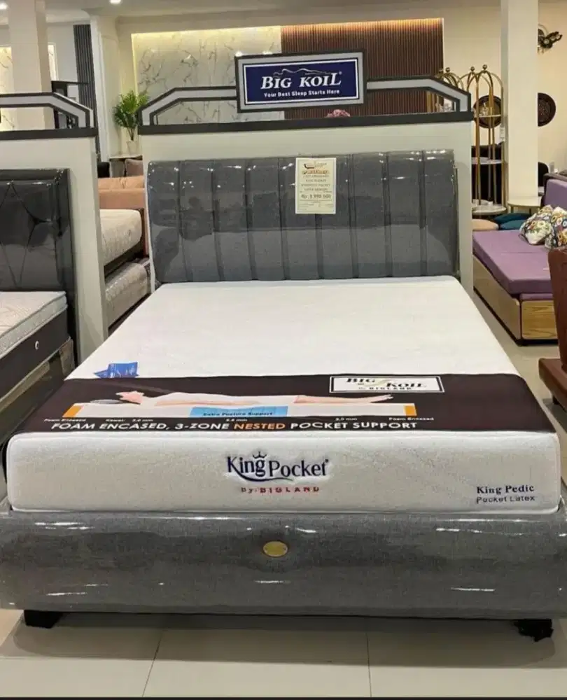 Kredit Springbed free 1x cicilan syarat KTP aja