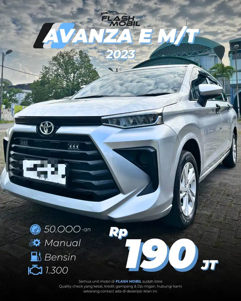 Toyota Avanza E 1.3 Manual 2023