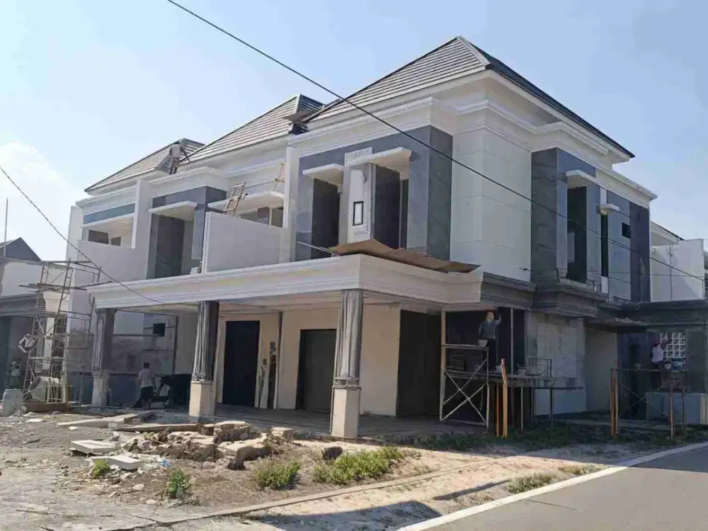 Jual Rumah Baru Galaxy Bumi Permai ( Araya ) model American Classic Mewah