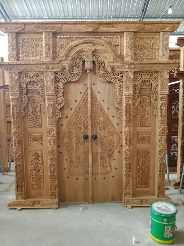 gebyok jati 250x260 cm