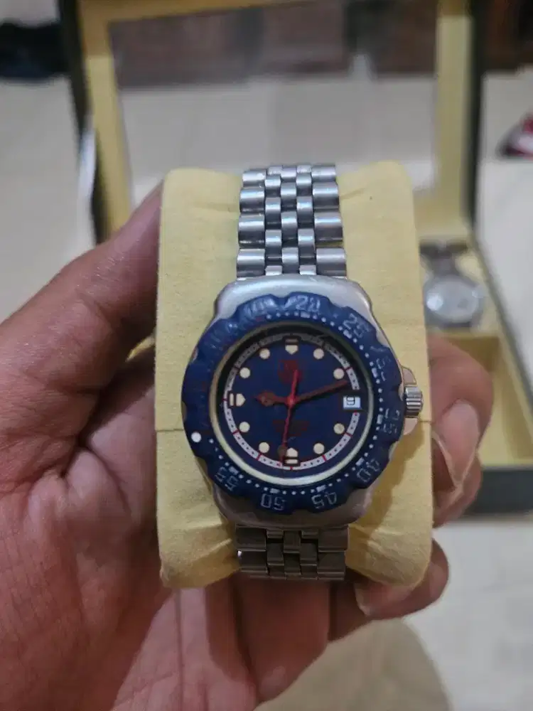 Jam Kolpri tag heuer formula, cartier, timex, seiko tank