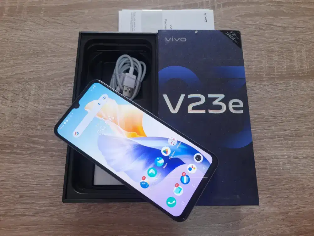 Vivo V23E-4G.Fingerprint.NFC.ram 8GB/128GB.MURAH.GOLDEN PONSEL