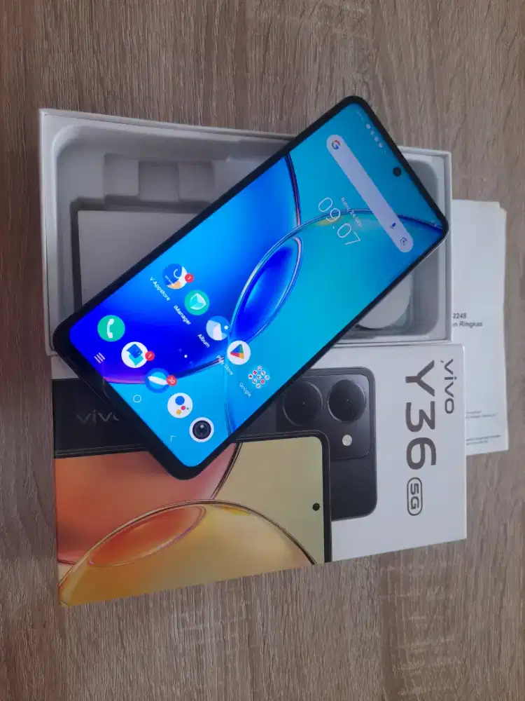Vivo Y36 5G.NFC.RAM 8GB/256GB.FINGER.MURAH.GOLDEN PONSEL