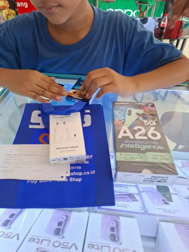 Samsung Galaxy A26 5G. Antir air IP67. Kredit syarat KTP dan Tanpa DP
