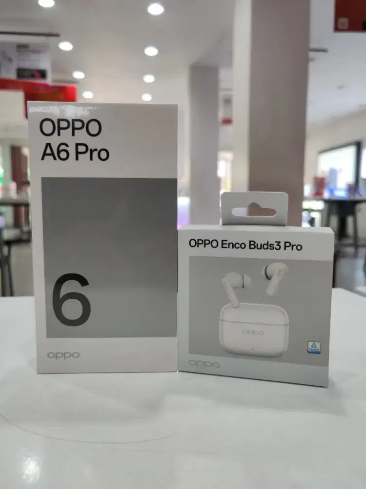 Oppo A6 Pro 8/256GB Gratis Enco Buds3 Pro & Kuota Telkomsel 25GB
