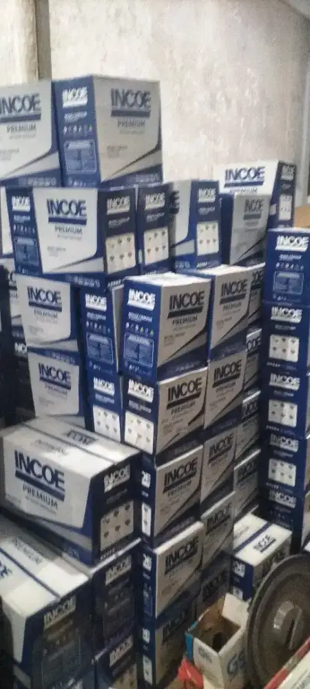 Batre mobil merk gs, Yuasa, inco, amaron, dan banyak lainnya